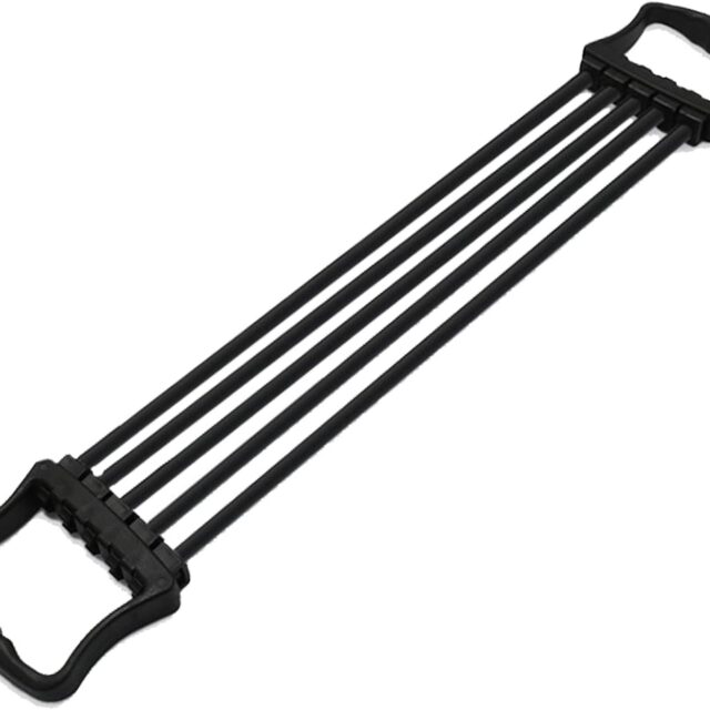 OVERNEWS Chest Expander, Exercise Resistance Trainer, Spring Workout Equipment Trainer for Gym, Home
